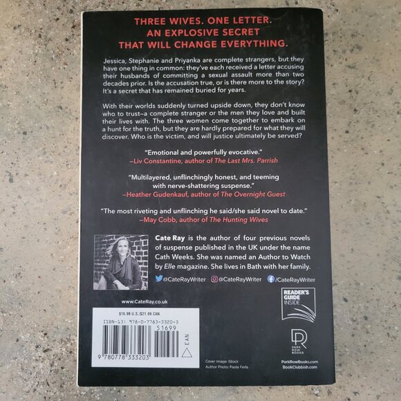 Good Husbands Paperback Thriller Novel by Cate Ray - GUC - Picture 4 of 6